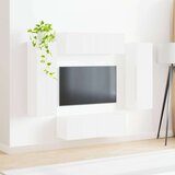  Visoki sjaj bijela 98 x 31 x 29 5 cm | shoptok.hr
