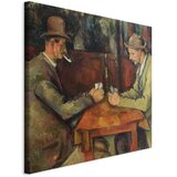  Slika - Paul Cézanne – The Card Players 40x40 Na talijanskom platnu | shoptok.hr