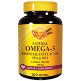 Natural Wealth Omega-3 1000 mg, 100 kapsula cene