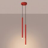Sollux SL.2142 - Luster na sajli PASTELO 2xG9/8W/230V crvena | Eponuda.com