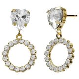 Vittoria Ženske victoria cruz well-loved crystal gold mindjuše sa swarovski kristalima ( a4424-07dt ) Cene