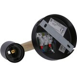 Candellux izzy zidna lampa 1X60W E27 crna | Eponuda.com