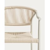 Kave Home Krem vrtna stolica od ratana Livadia – | shoptok.hr