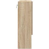 vidaXL Ogledalna omara sonoma hrast 59 x 17 x 55 cm Konstruiran les | Shoptok.si