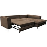 Livetastic KOTNA GARNITURA S POSTELJNO F, rjava tekstil | Shoptok.si