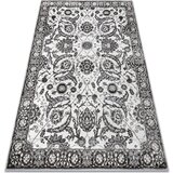 RugsX Preproge Preproga MATEO 8037/644 Klasični okvir, vrtnica - 120x170 cm Siva | Shoptok.si