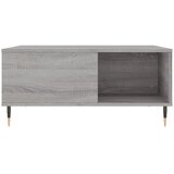  Stolić za kavu boja sivog hrasta 80x80x36,5cm konstruirano drvo | shoptok.hr