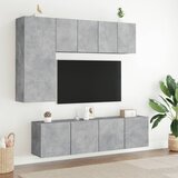  Zidni TV ormarići 2 kom sivi boja betona 60x30x41 cm | shoptok.hr