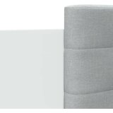  Okvir kreveta s uzglavljem bijeli 200x200 cm konstruirano drvo | shoptok.hr