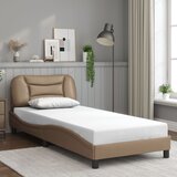 Okvir kreveta s LED-om bez madraca Hvar cappuccino 90x190 cm | shoptok.hr