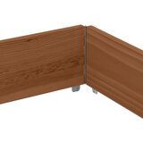  Okvir za palete smeđi 150 x 100 cm od masivne borovine | shoptok.hr