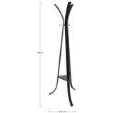 BIZZOTTO Črn jeklen obešalnik 60x180 cm Triomphe – | Shoptok.si