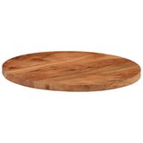 Stolna ploča Ø40x3 8 cm okrugla od masivnog bagremovog drva | shoptok.hr