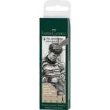Faber-Castell Flomastri Pitt 273, sivi, 4 kosi Cene