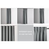 Restilo Siva zatemnitvena izolacijska zavesa 140x245 cm Pleat – | Shoptok.si