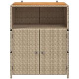  Za omarice z vrati Bež 70 x 50 x 87 cm Poliester in Roly Rattan, (5000162631) | Shoptok.si