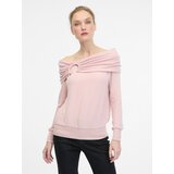Orsay Light pink women's long-sleeved T-shirt - Women's Cene