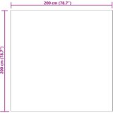  Tepih od umjetne ovčje kože TAFALLA Ružičasta 200 x 200 cm | shoptok.hr