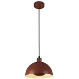 35411OR - visilica na sajli mars 1xE27/60W/230V, prečnik 40 cm, u boji cigle
