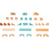 Janod lesena konstrukcijska sestavljanka dino | Shoptok.si