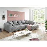 MID.YOU KOTNA SEDEŽNA GARNITURA, mikrovelur siva | Shoptok.si