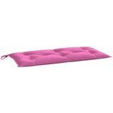  Jastuk za vrtnu klupu ružičasti 110 x 50 x 7 cm od tkanine | shoptok.hr