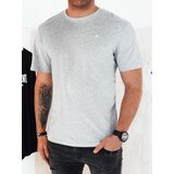 DStreet Grey men's T-shirt with print | Shoptok.si