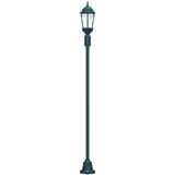  Vrtno svjetlo Vintage brušena zelena 68 x 20 x 235 cm | shoptok.hr