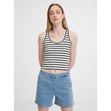 Orsay Black and white women's crop tank top - Women's | shoptok.hr