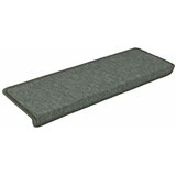  Prostirke za stepenice 30 kom 65x21x4 cm tamnozelene pravokutne rubove | Shoptok.si