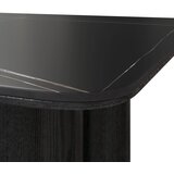 Bessagi Home Jedilna Miza Kiano, Črna, Porcelan, 220x105 | Shoptok.si