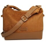 Fancy Metal Goods Ltd Alice Wheeler - Torba - Suede Kensington, Crossbody, Fudge, large | Eponuda.com