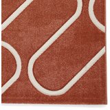 Catherine Lansfield Ciglasti tepih 80x150 cm Linear Curve – | shoptok.hr