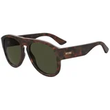 MOS176/S 086/QT ONE SIZE (58) Havana/Zelena