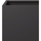 Vrtna sadilica crna 30 x 30 x 30 cm čelična | shoptok.hr