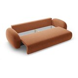 Cosmopolitan Design Opečnato oranžna raztegljiva/s prostorom za shranjevanje sedežna garnitura iz šenilje 262 cm Tonale – | Shoptok.si