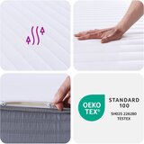  Madrac od pjene srednje mekani 100 x 200 cm | shoptok.hr