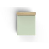 Mijolnir Svijetlo zelena pamučna plahta s gumom 140x200 cm – | shoptok.hr