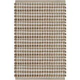  Ročno pletene kopalniške preproge iz jute naravne in bele, (20743385) | Shoptok.si