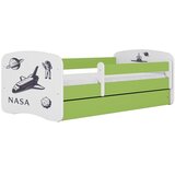 HAPPYKIDS Dječji krevet Dreamy NASA 160x80 bez madraca s ladicom Zelena | shoptok.hr