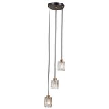  ITALUX PND-40813-3R-BK-HBR - Luster na sajli TORNO 3xE14/40W/230V crna/zlatna | Eponuda.com