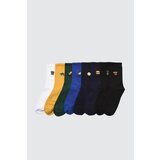 Trendyol Multi Color Men's 8-Pack Socket Socks Cene