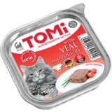 Tomi pašteta za mačke sa teletinom i živinom bez žitarica adult 100g Cene