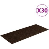  Prostirke za stepenice samoljepljive 30 kom 60x25 cm smeđe pravokutne | Eponuda.com