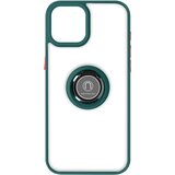 AVIZAR Ovitek za iPhone 15 Plus, podpora za kovinski obrocek, serija Ringrip - zelena, (20938312) | Shoptok.si