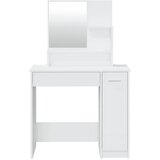  Set toaletnog stolića sjajni bijeli 86,5x35x136 cm | shoptok.hr