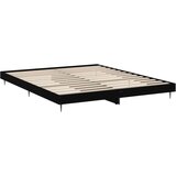  Za krevet crni 200 x 200 cm konstruirano drvo | shoptok.hr