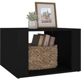  Noćni ormarić crni 57 x 55 x 36 cm od konstruiranog drva | Eponuda.ba