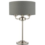  Endon 99149 - Stona lampa HIGHCLERE 3xE14/18W/230V siva/sjajni hrom | Eponuda.com