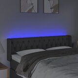  LED uzglavlje tamnosivo 147x16x78/88 cm od tkanine | shoptok.hr